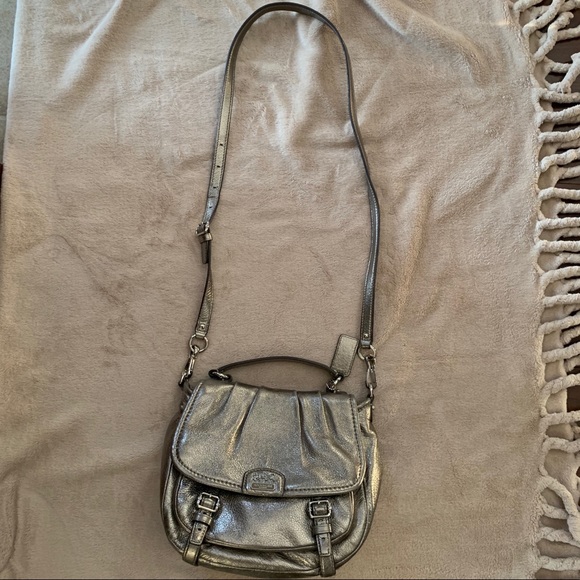 Coach crossbody and top handle antique gold - Picture 3 of 8